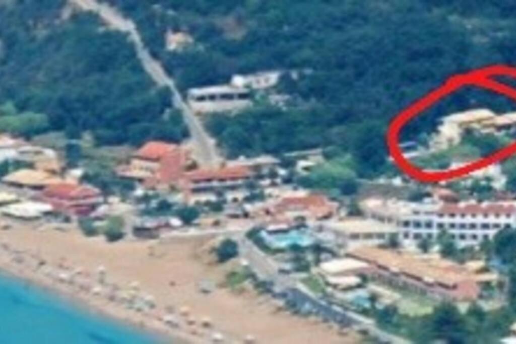 Апартаменты Corfu Escape Five Агиос-Георгиос-Пагон Экстерьер фото